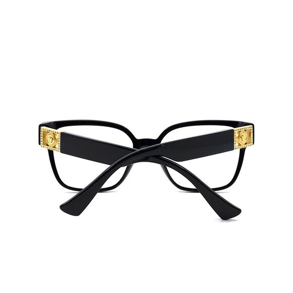 VERSACE VE3329B GB1 BLACK EYEGLASSES FRAME - Picture 6 of 12